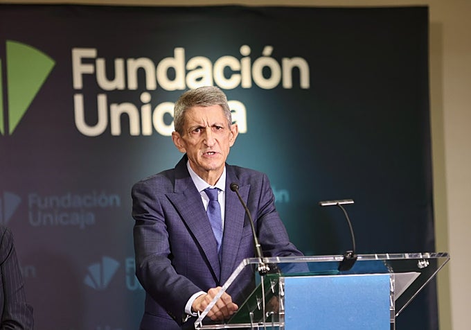 El presidente de Fundación Unicaja, José M. Domínguez.