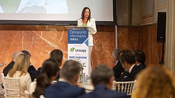 Así ha sido el desayuno informativo con la consejera de Vivienda, Rocío Díaz