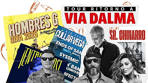 De Los Planetas y Hombres G al humor de Manu Sánchez: el fin de semana en el que Granada no va a dormir