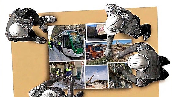 Marcha extra a las obras en el curso electoral