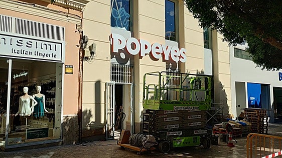 Popeyes, el nuevo vecino del Paseo de Almería