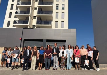 Entrega de llaves de las viviendas protegidas de alquiler.