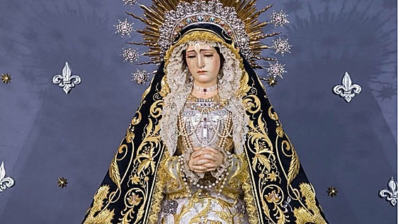 La Virgen de los Dolores de Granada deja San Pedro y San Pablo para una restauración de cinco meses