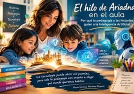 El hilo de Ariadna en el aula: Por qué la pedagogía y las historias guían a la Inteligencia Artificial