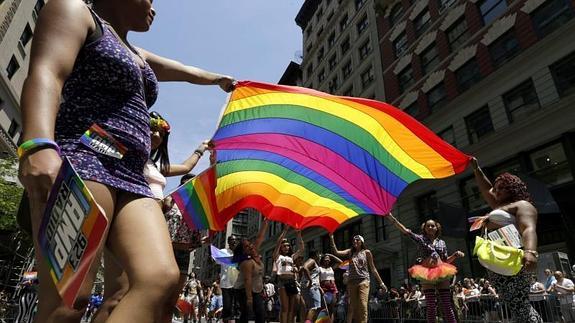 Desfile del Orgullo Gay de Nueva York. 