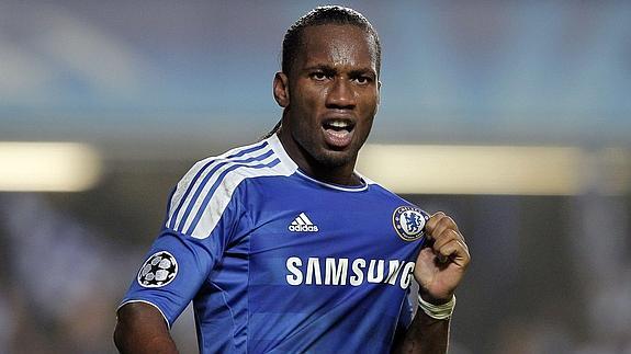 Drogba, en su etapa en el Chelsea. 