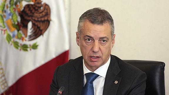 El presidente del País Vasco, Iñigo Urkullu 