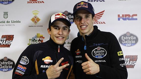 Marc y Àlex Márquez. 