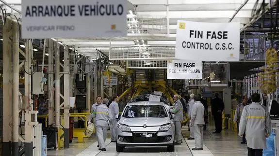 Fábrica de Renault en Palencia.