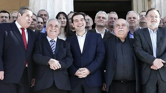 El nuevo Gobierno griego. 