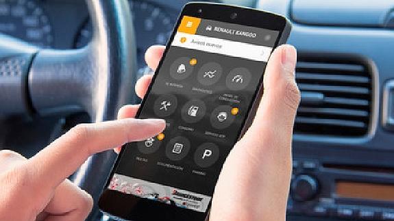 La 'app' ahorra hasta un 30% en los gastos derivados del uso del coche.