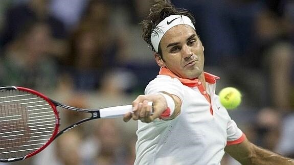 Roger Federer, ante Stas Wawrinka. 