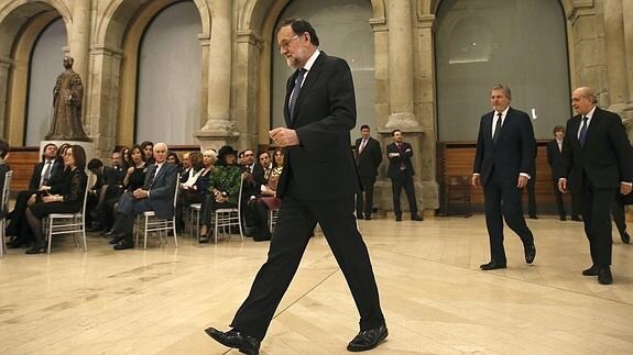 El presidente del Gobierno en funciones, Mariano Rajoy.