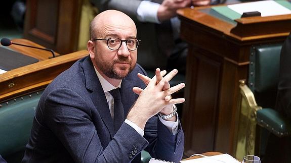 El primer ministro belga, Charles Michel.