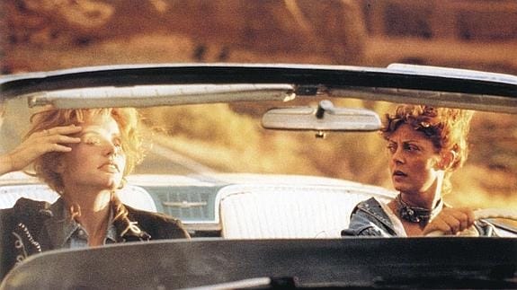 Geena Davis y Susan Sarandon, en 'Thelma y Louise'.