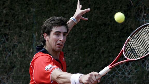 Pablo Cuevas, durante un partido. 