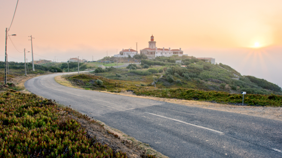 Carretera del Océano en Estoril, Portugal.