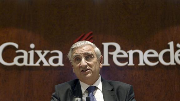 Ricard Pagés, director general de Caixa Penedès, condenado en 2014 por administración fraudulenta.