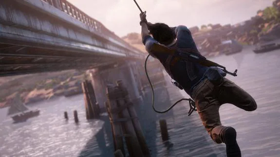 Una escena de 'Uncharted 4: el desenlace del ladrón'.