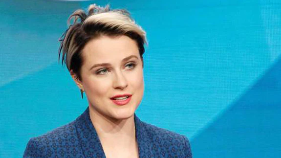 La actriz Evan Rachel Wood.