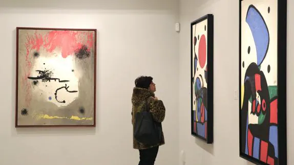 Nuevo espacio Miró en la sala de exposiciones de Fundación Mapfre.