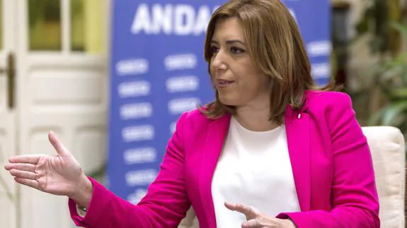 La presidenta de la Junta, Susana Díaz.