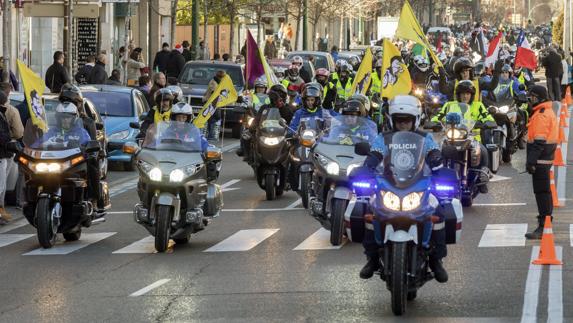 Más de 20.000 motos ha pasado por Valladolid. 