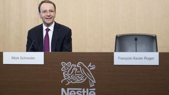 El consejero delegado de Nestlé, Mark Schneider.