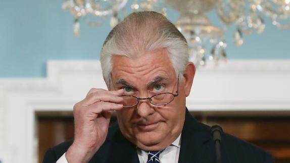 Rex Tillerson, secretario de Estado estadounidense.