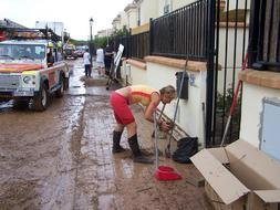 Granizo en Albolote. / A. MANSILLA