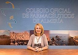 La presidenta del Colegio de Farmacéuticos de Almeria, Pepita Ortega. /Ideal