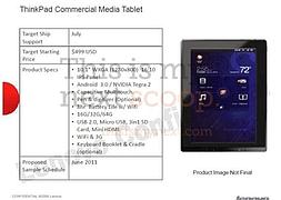 ThinkPad, el tablet de Lenovo