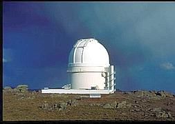 Vista del observatorio en el Calar Alto. / E. BENÍTEZ