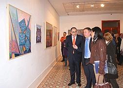 Éxito de aforo en la exposición del pintor granadino Manuel Ruiz