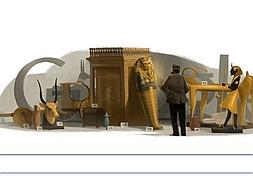 Howard Carter y su tumba de Tutankamon surgen de Google