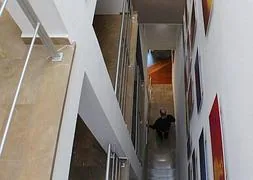 Las escaleras del Hotel Molinos son todo un reclamo :: J. E. C.