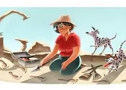 Mary Leakey descubre en Google restos de los homínidos