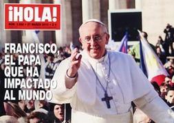 El Papa Francisco I portada de ¡Hola! junto a las casas reales | Ideal