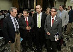 Presentación del estudio, ayer en el Colegio de Médicos. :: FRANCIS J. CANO