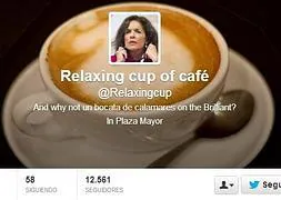 Ana Botella y su 'Relaxing cup of café con leche' desatan la polemica en las redes sociales