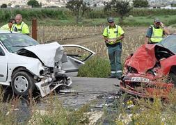 Estado en el que quedaron los vehículos. :: CHAPA