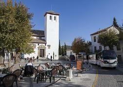 Vista de la Iglesia de San Miguel Bajo. / G. MOLERO