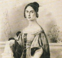 Retrato de época de la legendaria soprano española María Malibrán./ IDEAL