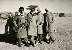 Una de las imágenes que tomó en la guerra del Frente Polisario y Marruecos.