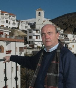 Vicente Oliver, en Mecina Bombarón. /R.L VÍLCHEZ