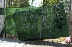 Los vecinos del barrio reclaman que se abra el parque. / IDEAL