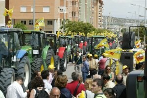 La última tractorada se desarrolló en la capital el pasado verano. /IDEAL