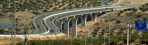 Viaducto de la A-316 en el tramo entre la capital y el municipio de Mancha Real, que ya se encuentra en servicio :: IDEAL