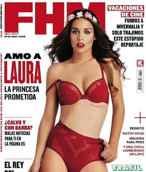 Bombazo: Laura Pareja, de 'Un príncipe para Laura', posa ligera de ropa para FHM