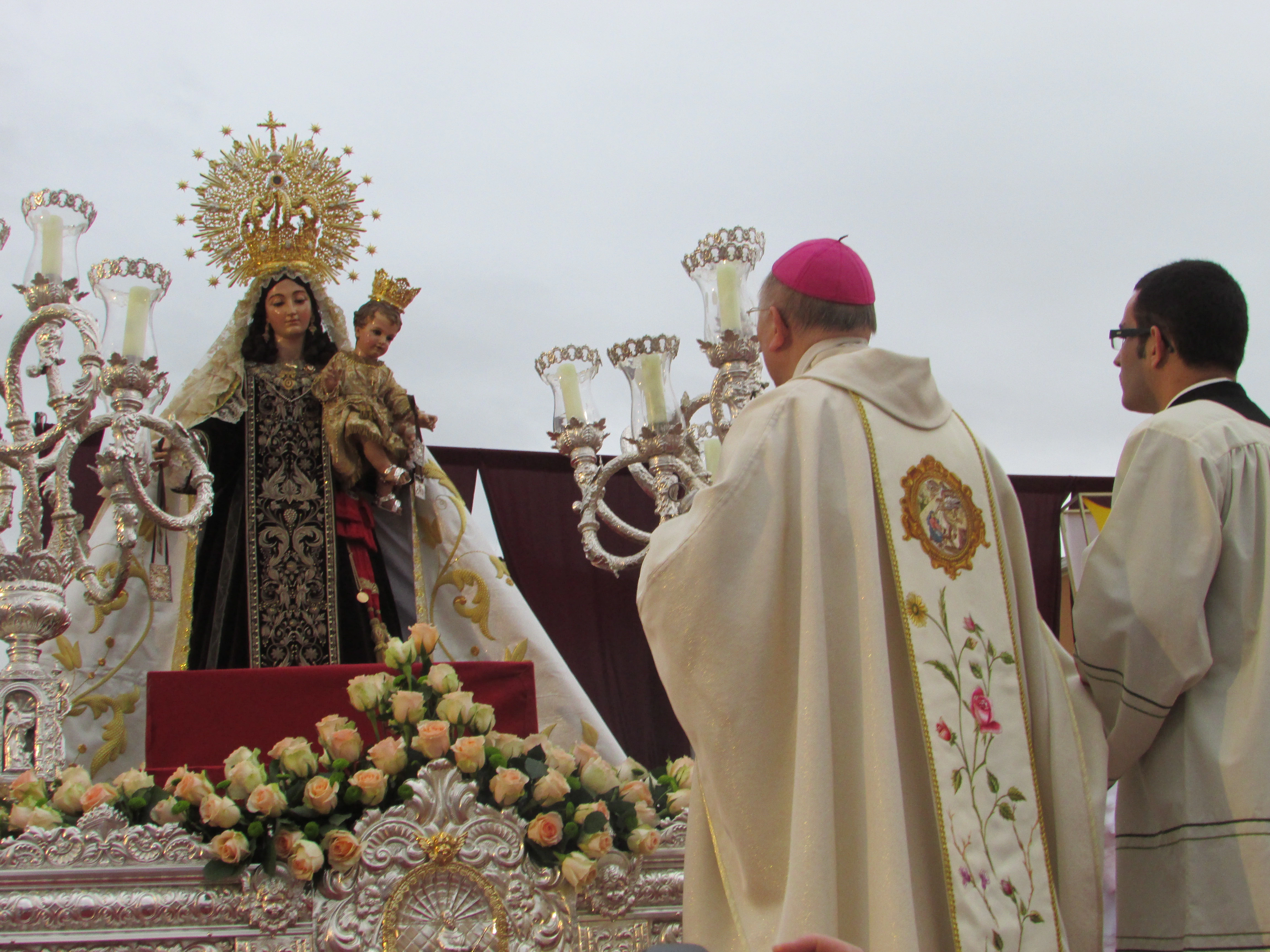 Horario e Itinerario d ela Procesión Extraordinaria de la Virgen del Carmen. Cuevas del Almanzora 3 de Junio del 2023